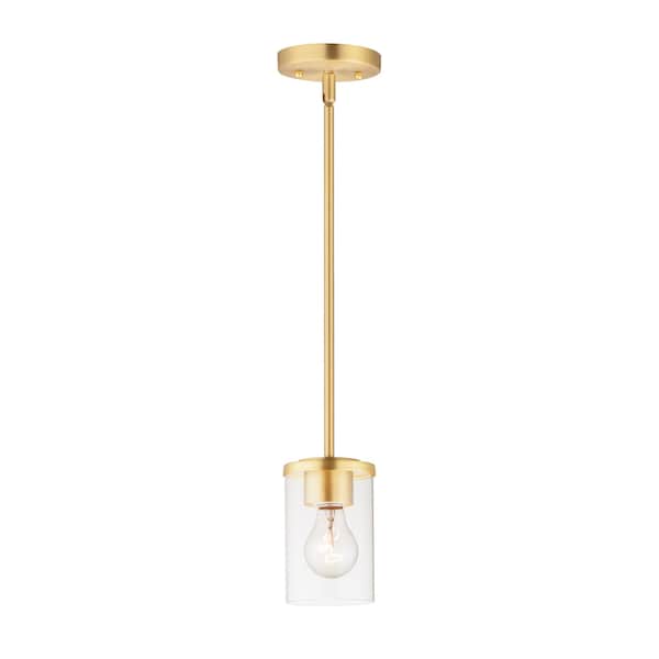Maxim Lighting Corona 1-Light Mini Pendant 90200CLSBR - main